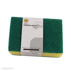 Hot selling sponge cleaning block dishwashing sponge for kitchen