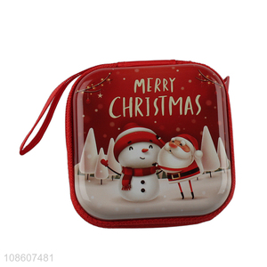 Factory price tinplate mini coin purse for christmas gifts