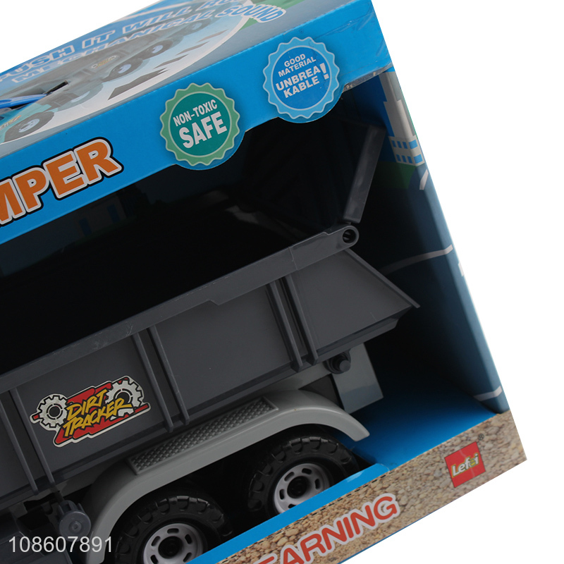 New product unbreakable non-toxic city truck toy super dumper toy