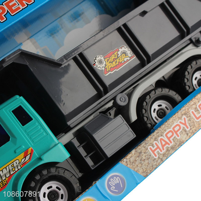 New product unbreakable non-toxic city truck toy super dumper toy