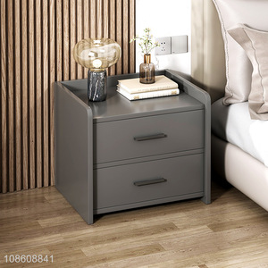 Popular products simple bedroom furniture bedside table for sale