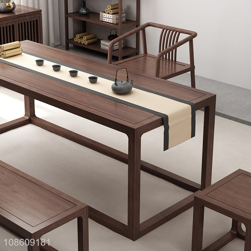 High quality new Chinese solid wood coffee table balcony tea table