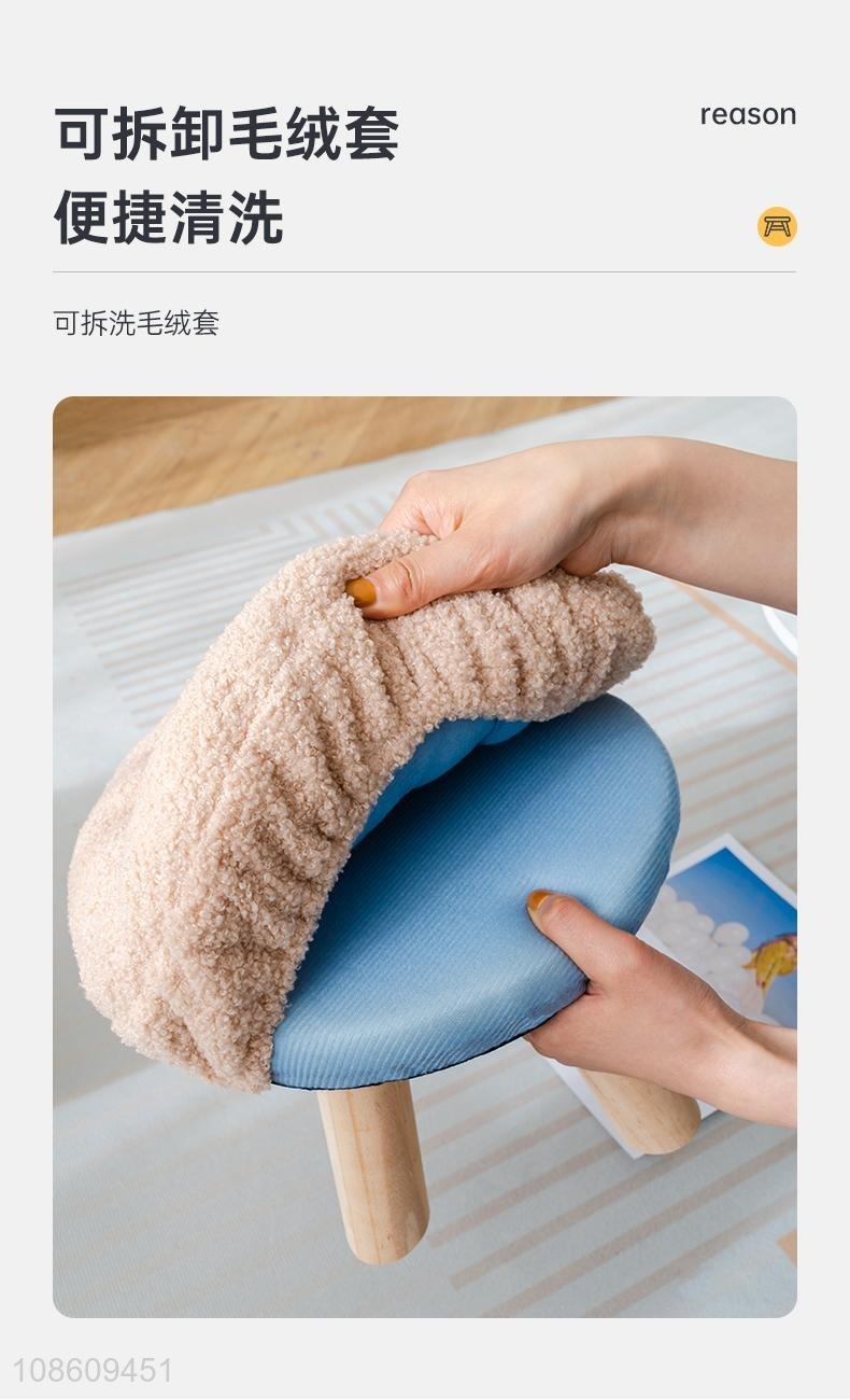 Factory price round home casual stool sofa stool shoes stools wholesale