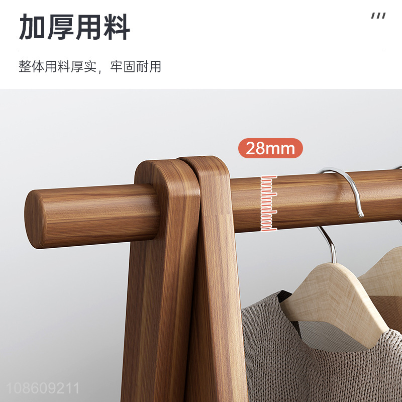 China factory floor standing bedroom bedside coat rack for sale