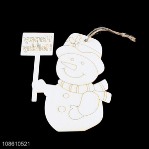 Top selling snowman shape xmas tree hanging ornaments decoration