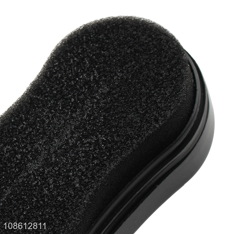 Yiwu market waterproof leather shoe sponge brush for sale