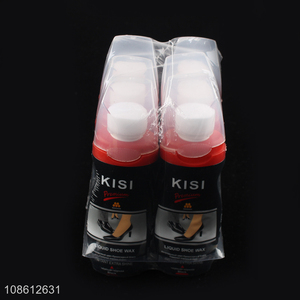 Factory supply liquid shoes polish shoes wax for sale