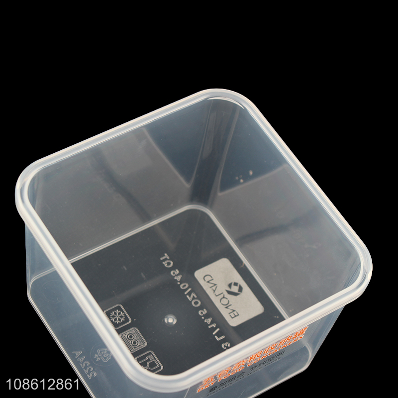 Popular products plastic space saving dry food container storage jar