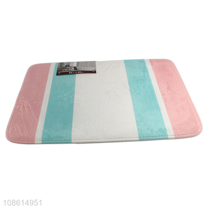 Factory price soft bedroom flannel mat floor mat for sale