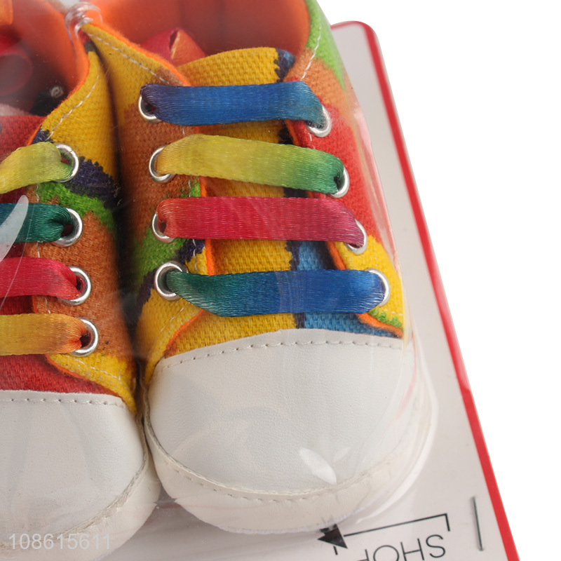 Hot items rainbow color baby casual shoes sports shoes