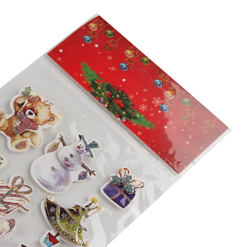 New Product DIY Arts and Crafts Christmas Stickers for Christmas Cards