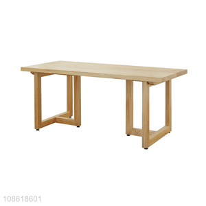 New product wooden dining table solid wood kitchen table furniture