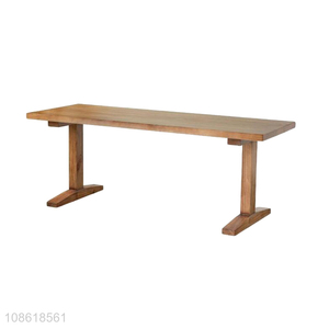 Hot selling solid wood dining table wooden kitchen table wholesale