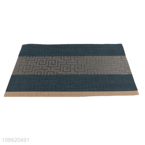 Hot selling reusable heat resistant anti-slip textilene placemat