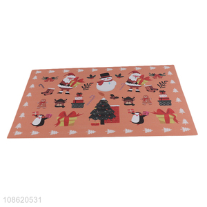 Factory price Christmas table decor heat resistant textilene placemat