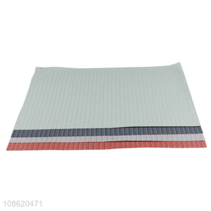 Wholesale woven textilene table mat placemat for dining table