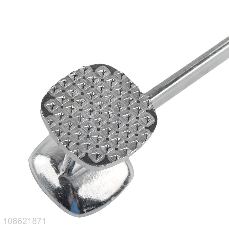 Wholesale meat tenderizer tool aluminum alloy meat pounder meat mallet