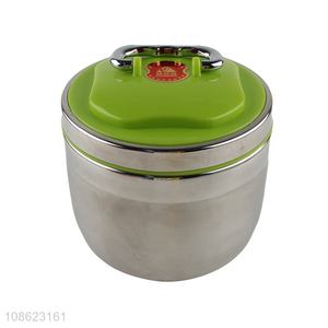Wholesale 2200ml 2 layer stainless steel insulated bento lunch box