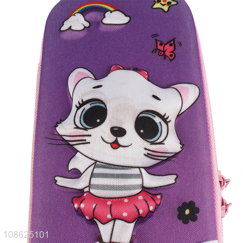 Latest products cartoon children pencil pouch bag pencil case