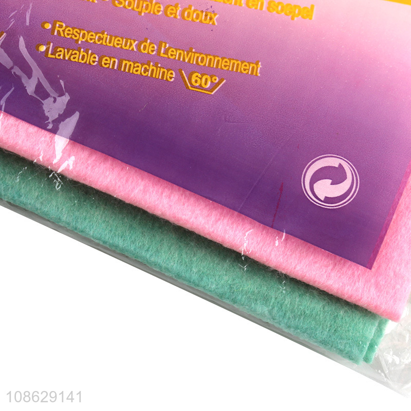 Wholesale multi-purpose non-woven cleaning cloth super absorbent wipes