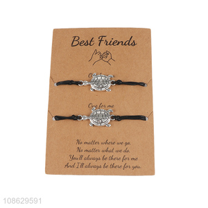China factory little turtle bracelets friendship bracelets for sale