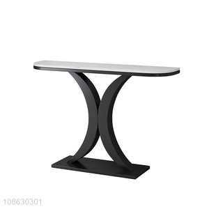 China imports metal art slate console table for entryway