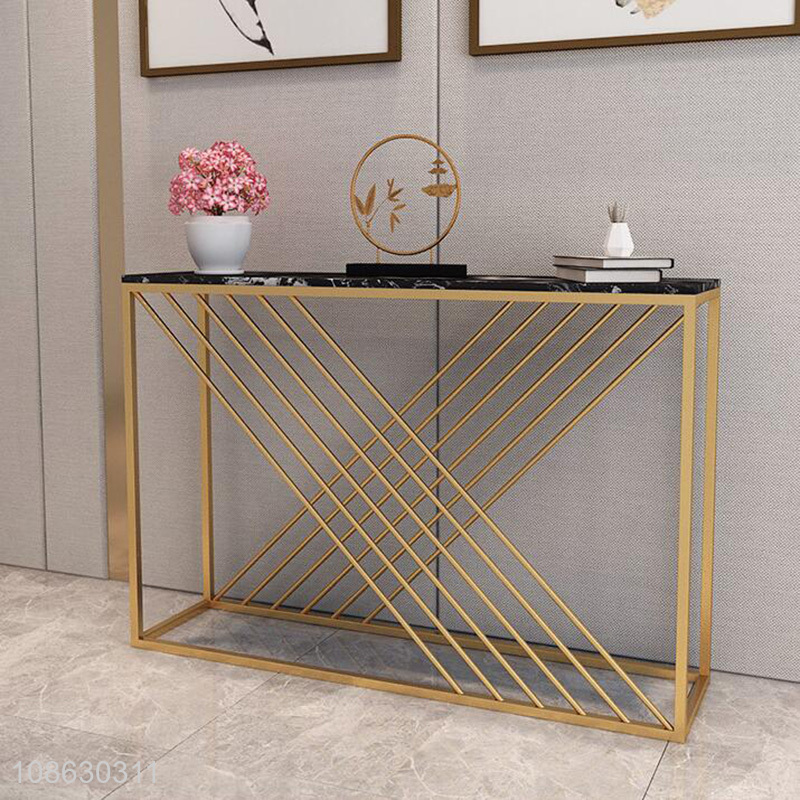 Hot selling slate entryway console table for home decoration