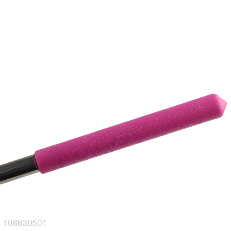 Online wholesale solid color telescopic duster microfiber cleaning tool
