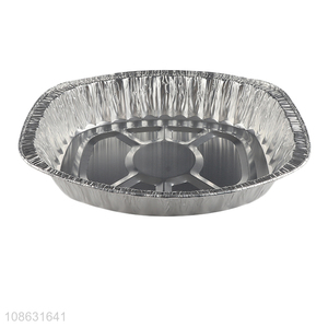 Factory supply disposable aluminum foil food container for roasting