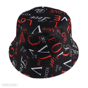 Factory price fashion polyester outdoor bucket hat fisherman hat