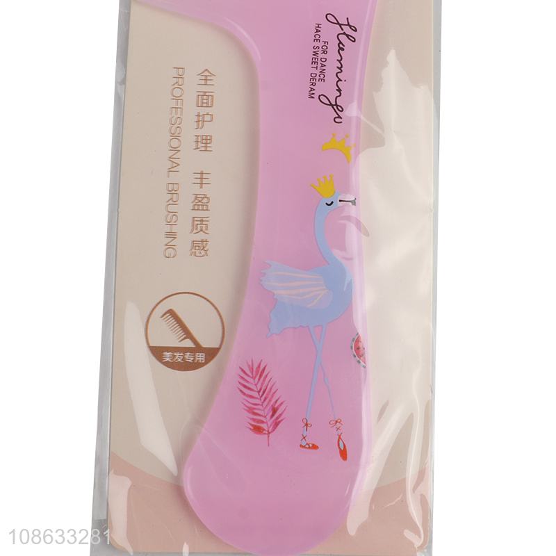 New arrival plastic professional anti-static hair comb for sale