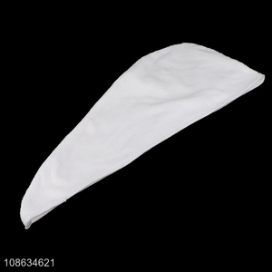 Hot selling absorbent hair drying towel hair turbans for women