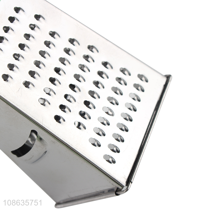 Hot selling 4-sided metal vegetable grater kitchen tools