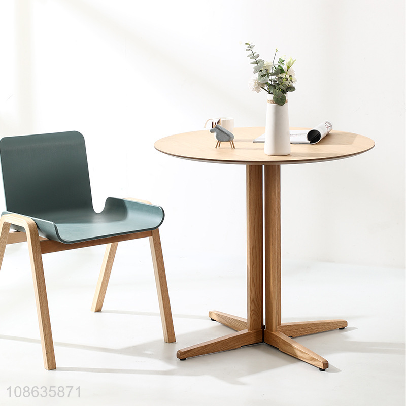 Wholesale modern coffee table wood top dining table for dining room