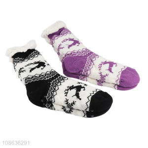 New products winter fuzzy indoor floor socks slipper socks