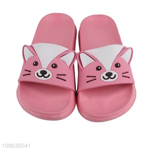 Top products cartoon anti-slip children kids home slippers