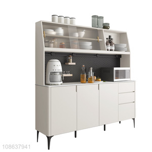 Wholesale luxury glass sideboard cabinet multi-function storage cabinet