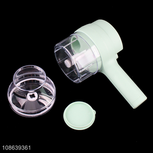 New product handheld stainless steel food chopper vegetable slicer mixer