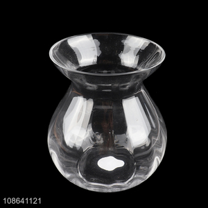 Online wholesale glass hydroponic plant vases glass flower vases