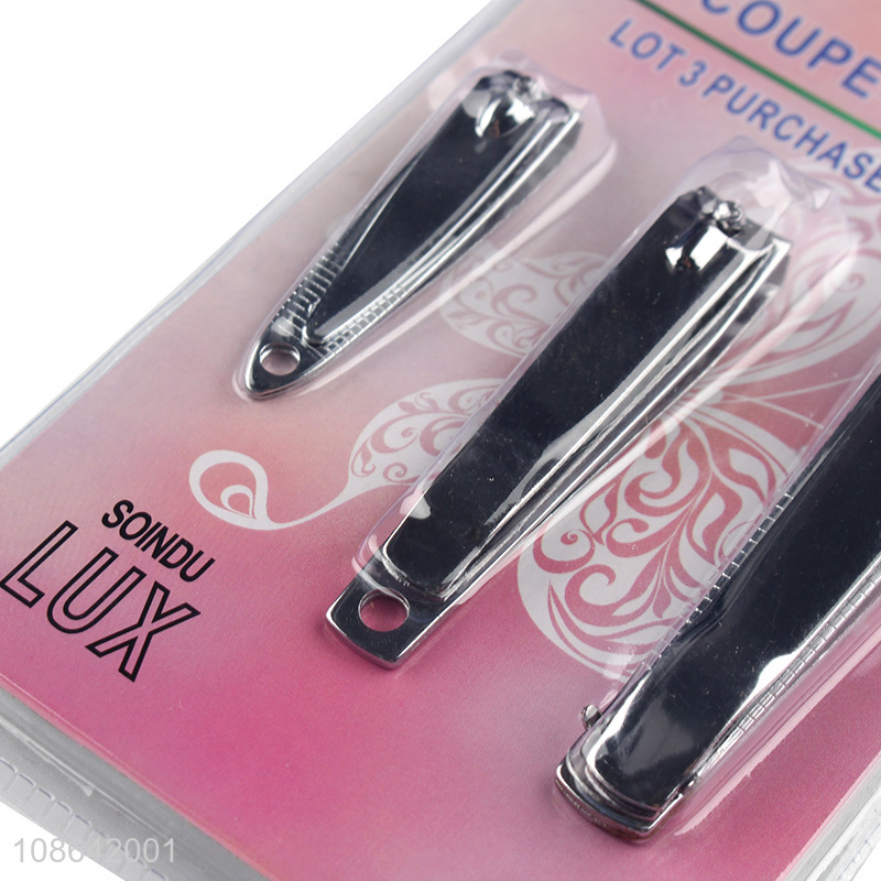 New products 3pcs nail beauty tool nail clipper for sale
