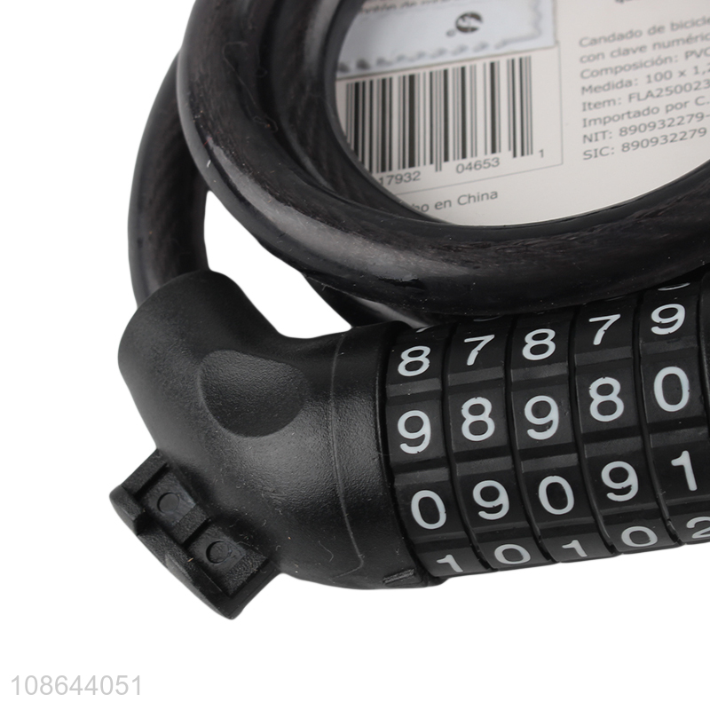 Online wholesale bicycle lock combination lock for mountain bikes