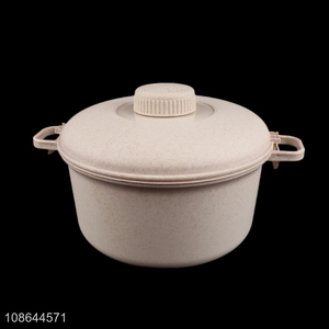 Good quality 2.8L microwave safe food grade plastic stockpot soup pot
