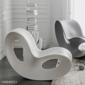 Factory price lazy lounge rocking chair for home furniture