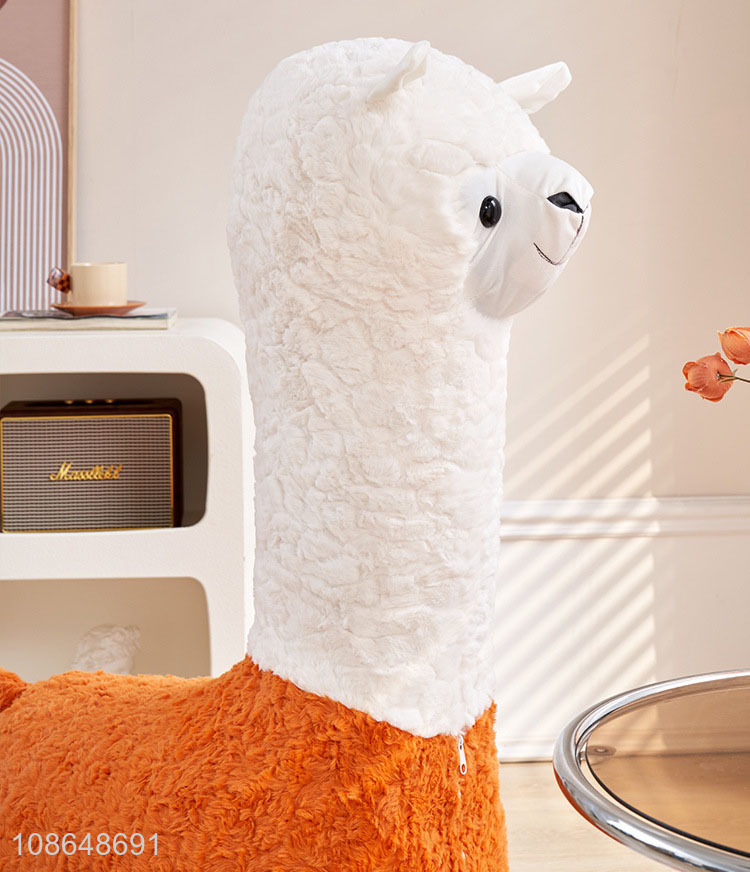 Top sale alpaca animal seat living room stools for home furniture