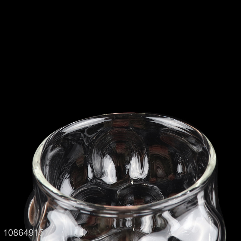 New arrival clear glass drinking cup water mug wholesale