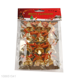 China wholesale 9pcs bell christmas hanging ornaments for xmas tree