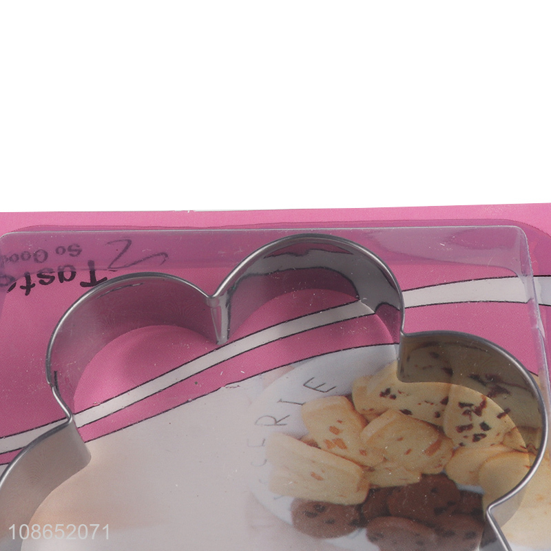 Good selling flower shape stainless steel cookies mould wholesale