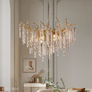 Good quality glass chandelier crystal ceiling tree branch ceiling chandeliers
