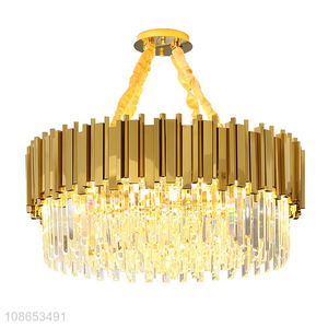 New product luxury crystal ceiling light fixture lamp for dining room