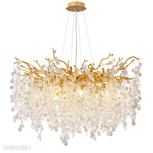 Wholesale tree branch chandelier luxury crystal chandelier for living room